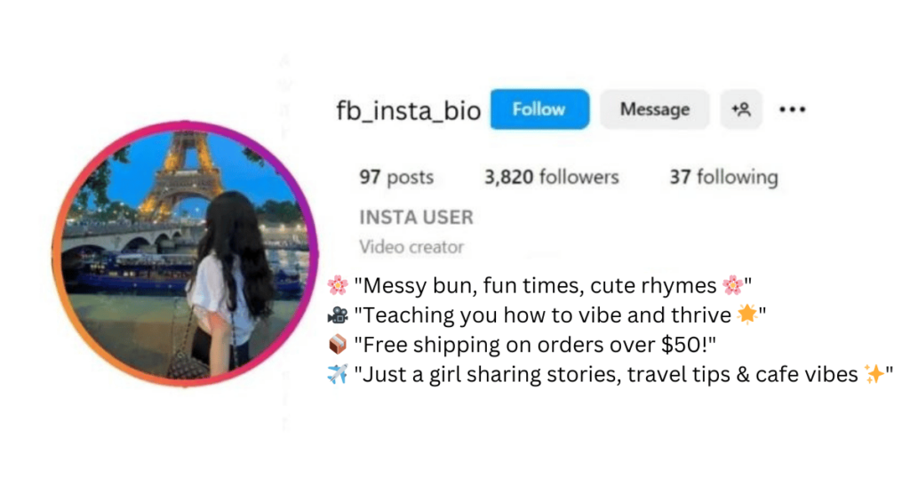 instagram bio for girls